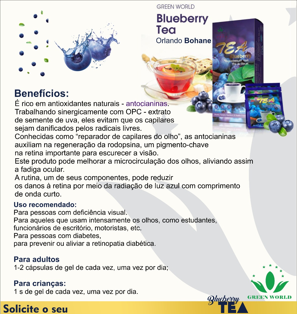 Blueberry Tea