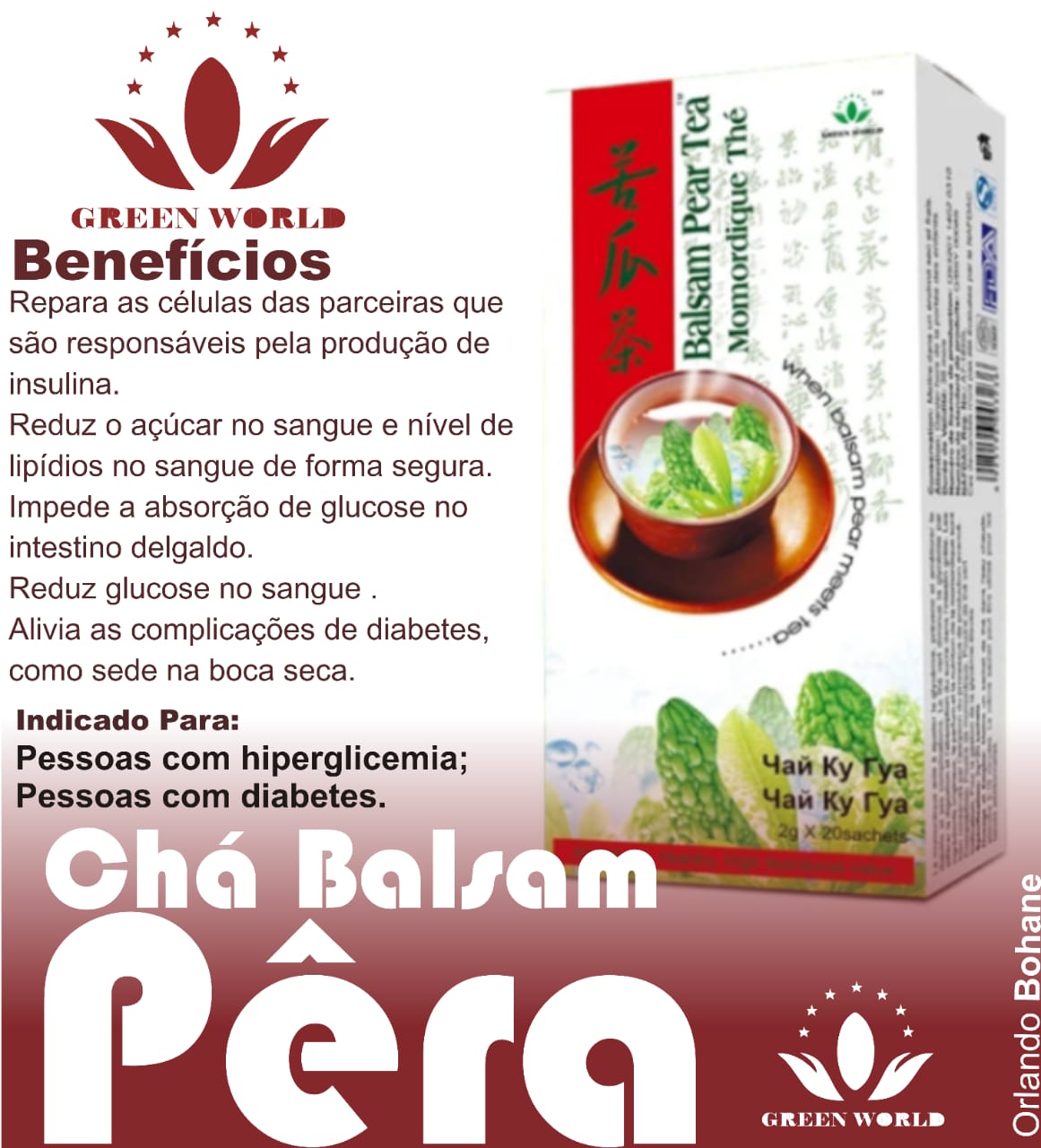 Chá Balsam Pêra