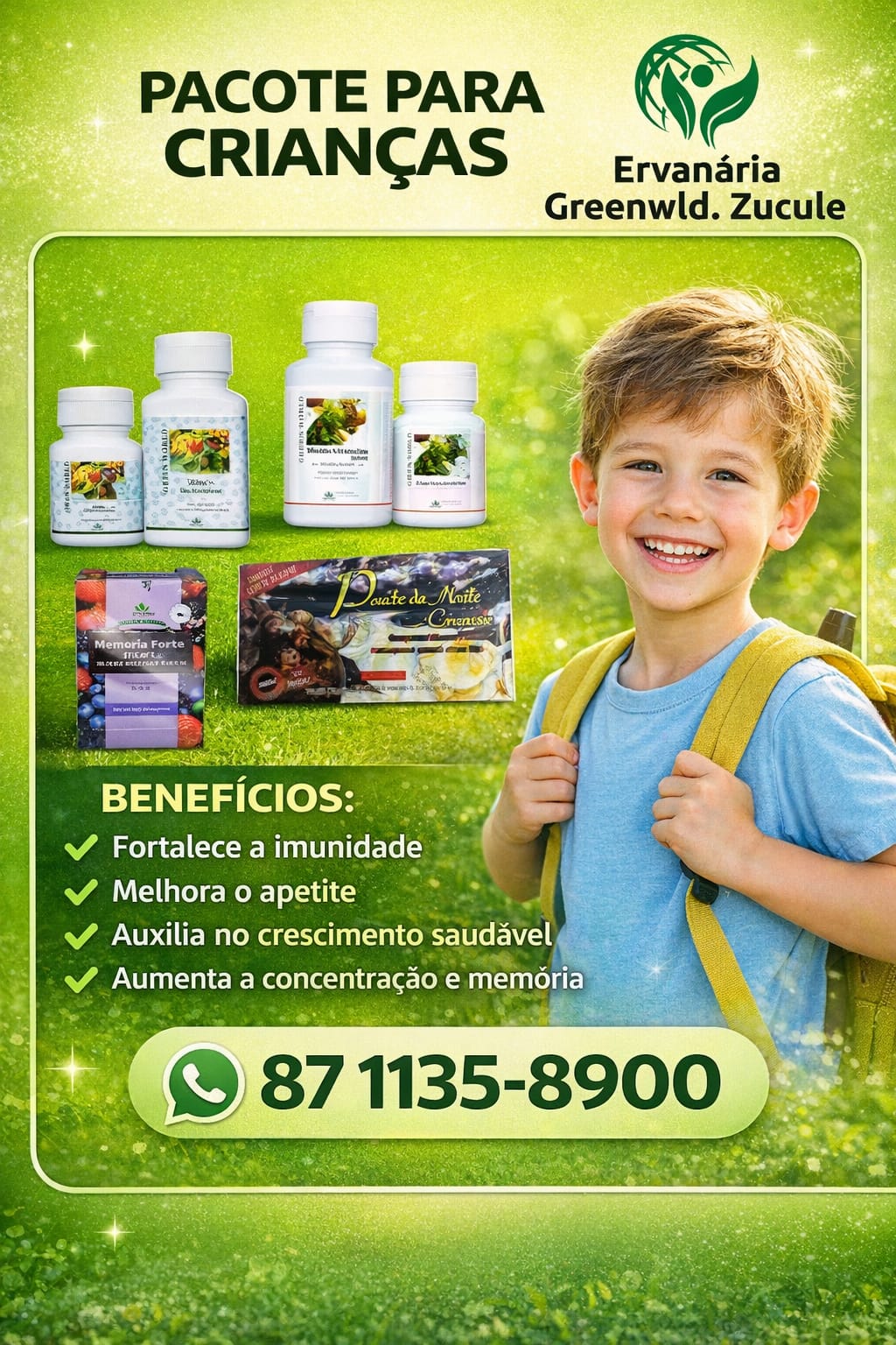 Pacote para Crianças