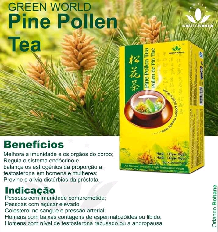 Pine Pollen Tea